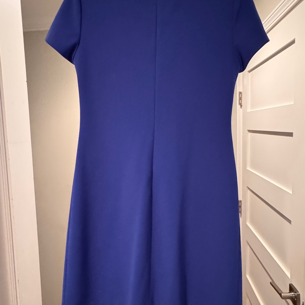 Tommy Hilfiger Blue Mini Dress with White Details - Picture 3 of 4